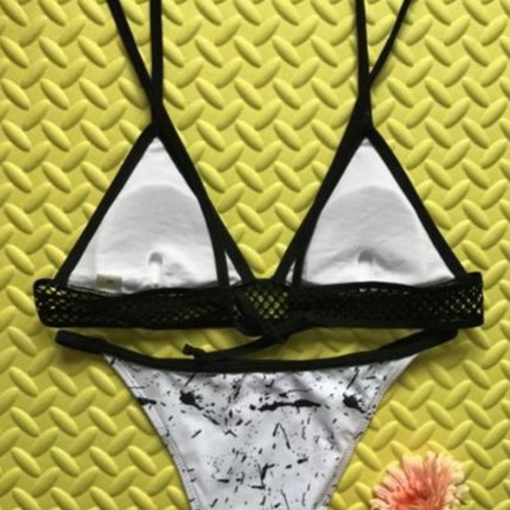Marbled bathing suit - Picture 2 of 4